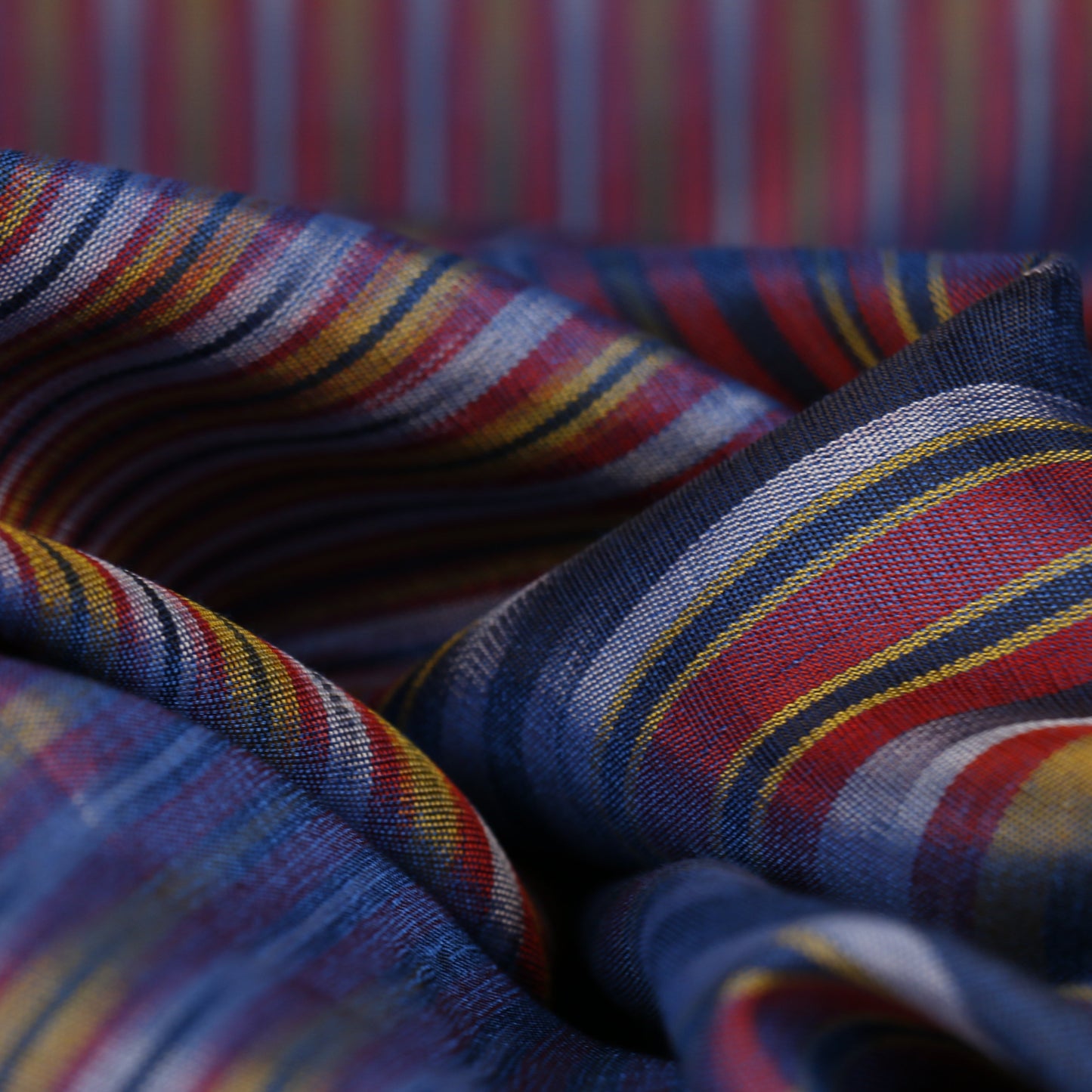 Ottoman Blue Silk Pesthemal Kimono