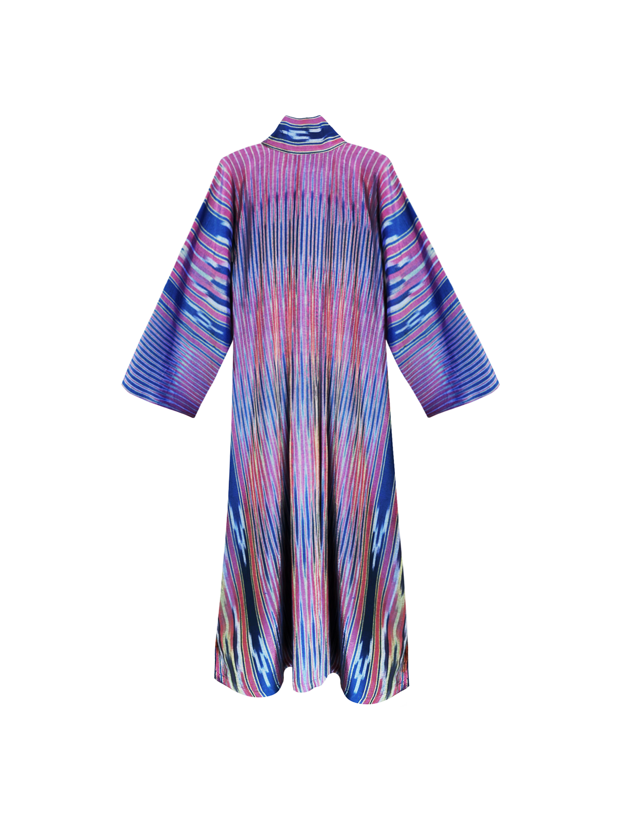 Ottoman Blue Silk Pesthemal Kimono