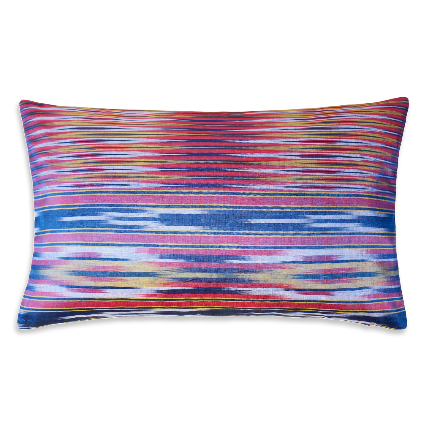Blue Pesthemal Ikat Motif Kutnu Cushion