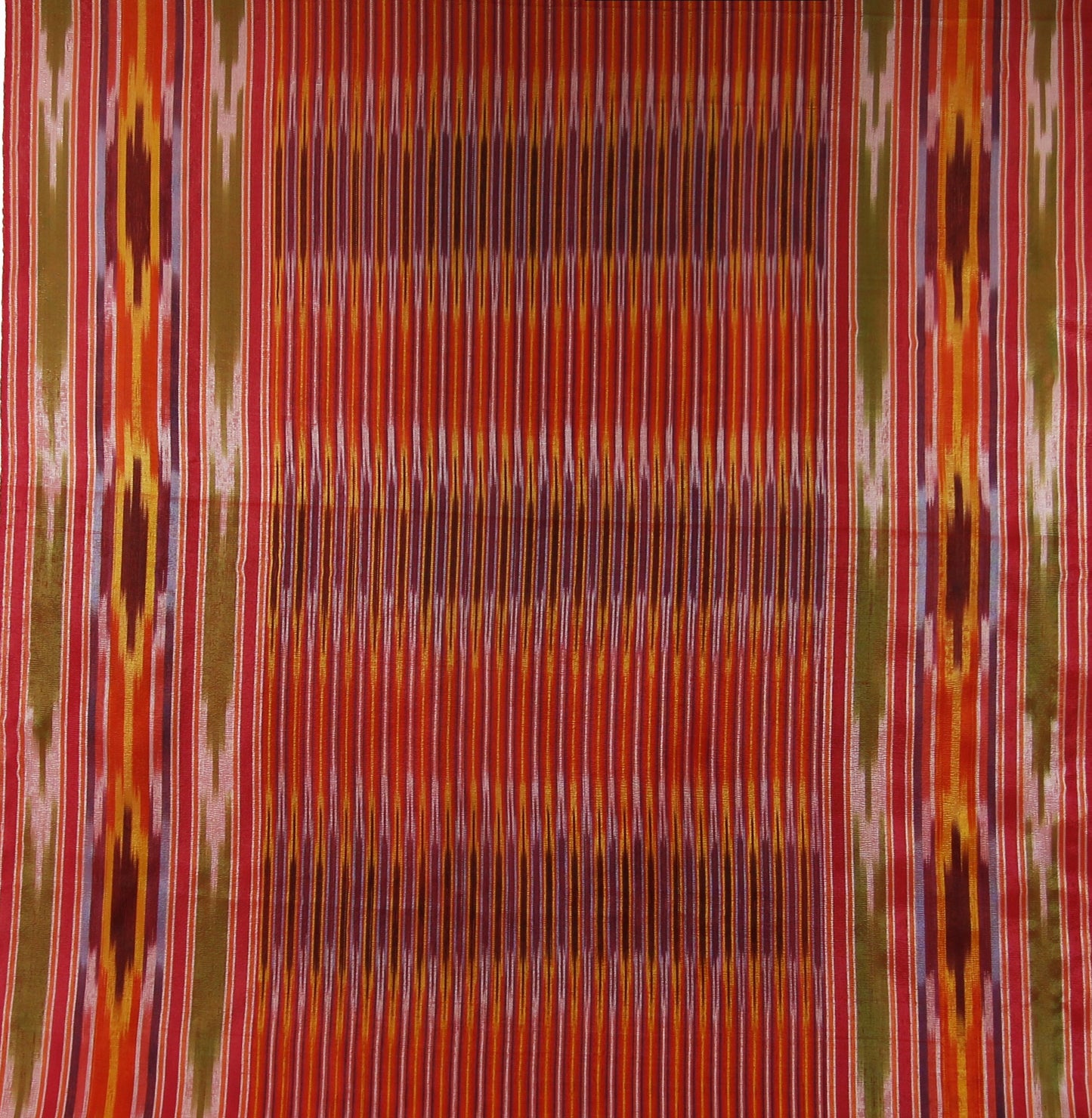 Ottoman Dark Pink Pesthemal Ikat Kutnu