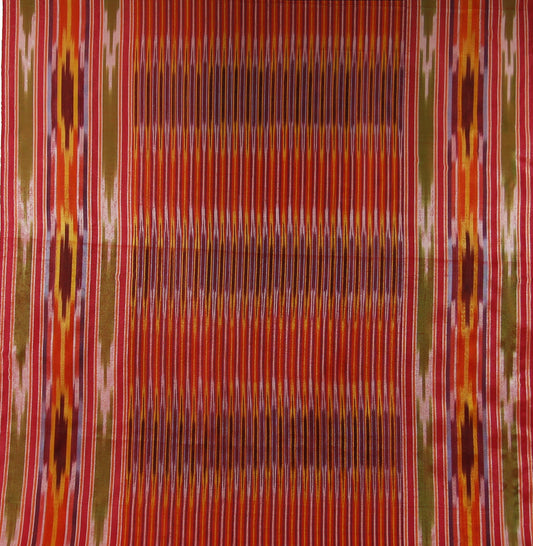 Ottoman Dark Pink Pesthemal Ikat Kutnu