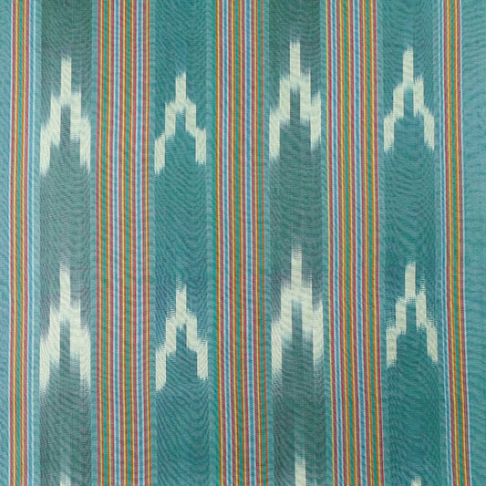 Ottoman Court Green Ikat Kutnu