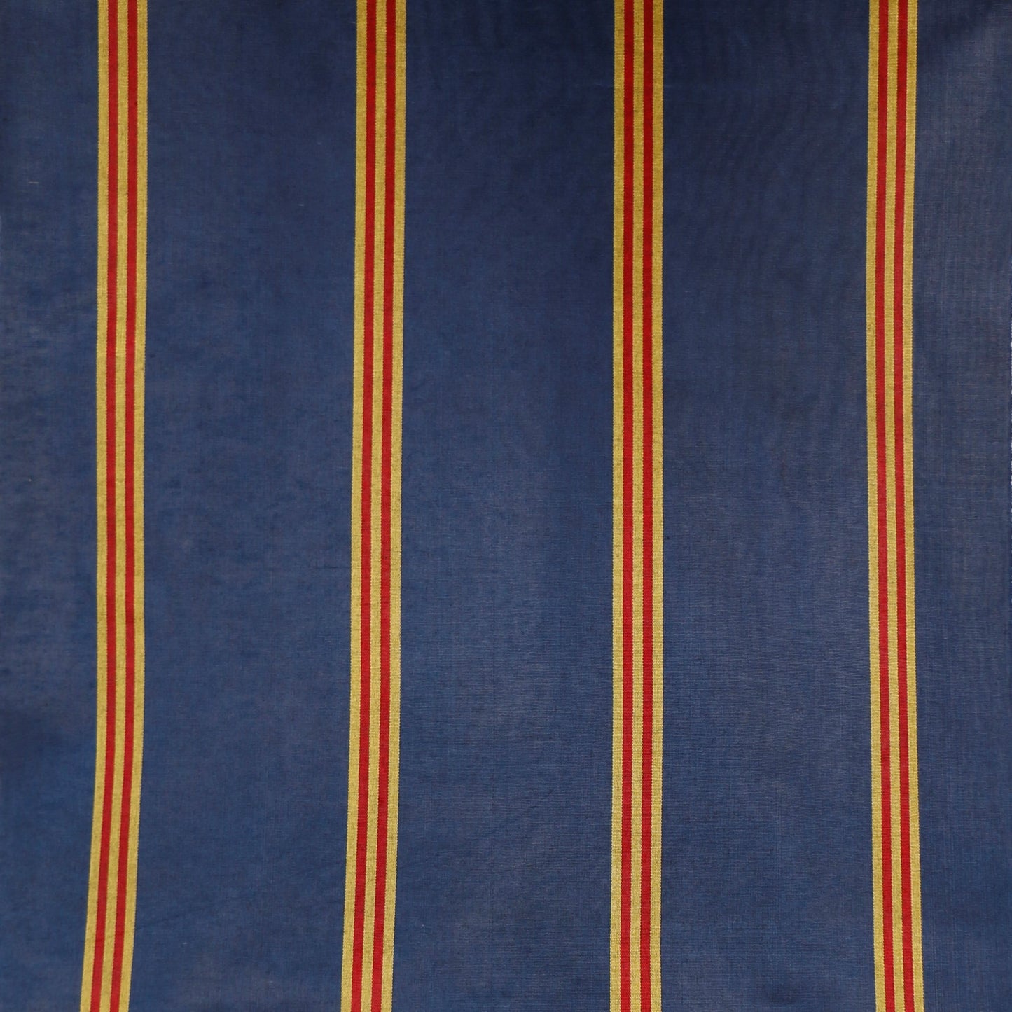 Ottoman Antique Red Stripes Silk Kutnu