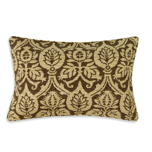 Ottoman Motif Brocade Cushion