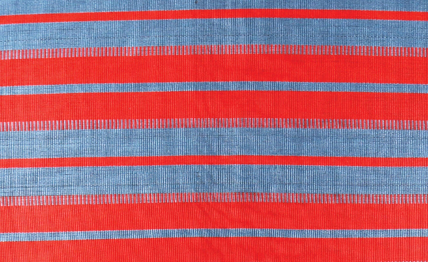 Red and Blue Stripes Kutnu Cushion