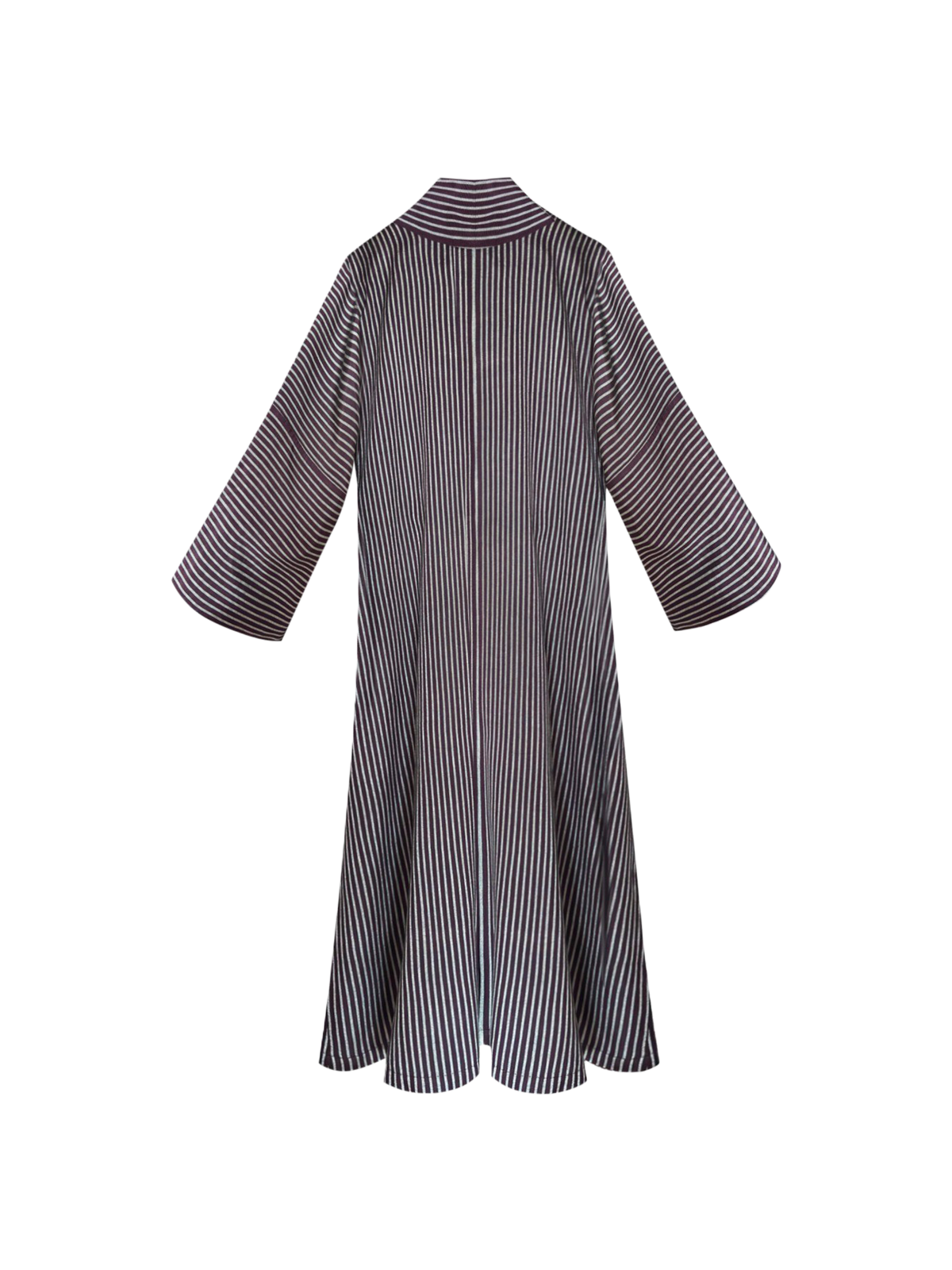 Ottoman Court Burgundy Stripe Kaftan