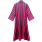 Ottoman Court Fushsia Striped Kaftan