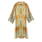 Ottoman Court Yellow Ikat Kaftan