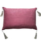 Ottoman Court Silk Pink and White Stripe Cushion