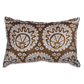 Silk Ikat Velvet Ottoman Antique Motif