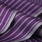 Ottoman Handwoven Violet Stripes Kutnu