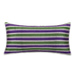 Purple and Green Stripes Kutnu Cushion