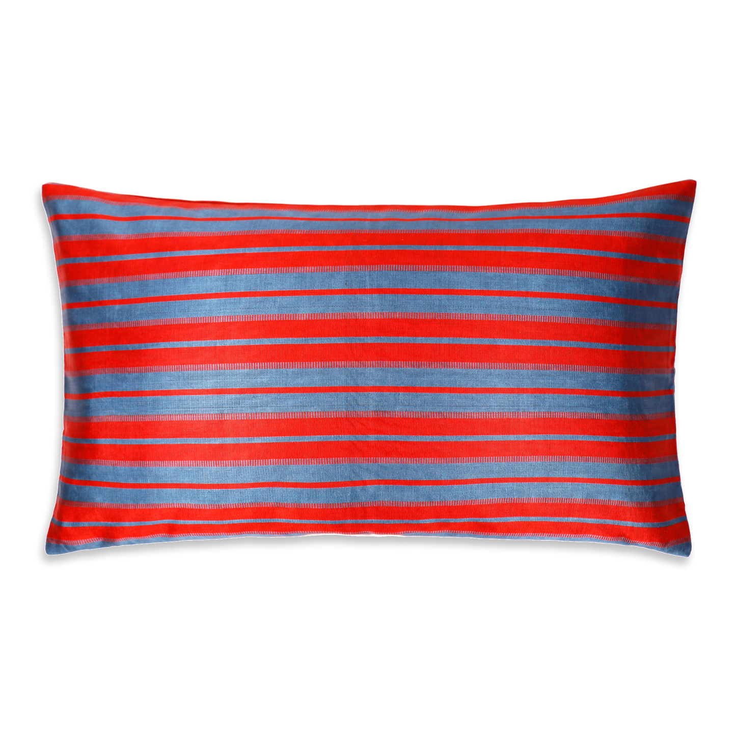 Red and Blue Stripes Kutnu Cushion