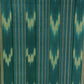 Ottoman Court Green Ikat Stripes Kutnu