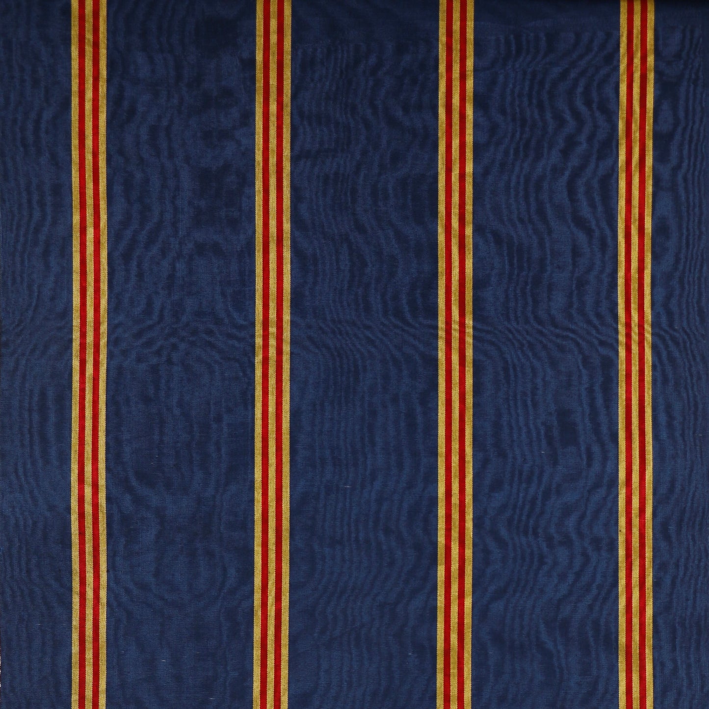 Ottoman Antique Red Stripes Silk Kutnu