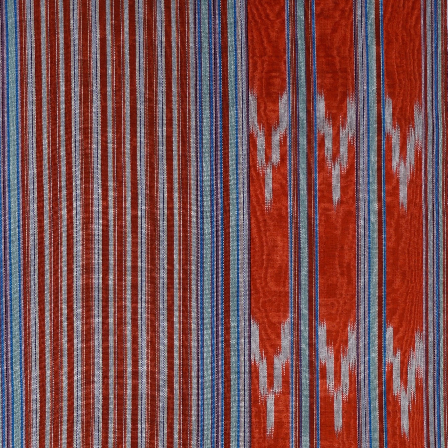 Ottoman Court Orange Ikat Kutnu