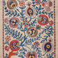 Ottoman Silk Pomegranate Tree Embroidered Suzani Tapestry