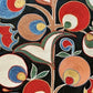 Ottoman Silk Pomegranate Garden Embroidered Suzani Runner