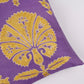 Silk Embroidered Suzani Purple Carnation Cushion