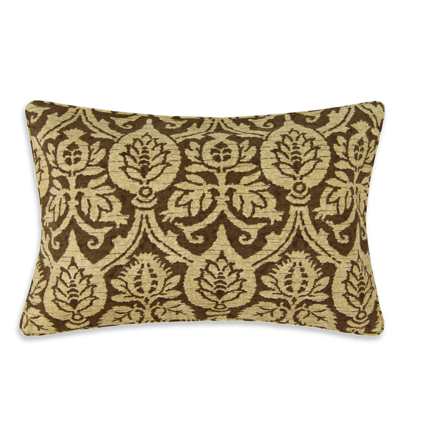 Ottoman Motif Brocade Cushion