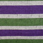 Purple and Green Stripes Kutnu Cushion